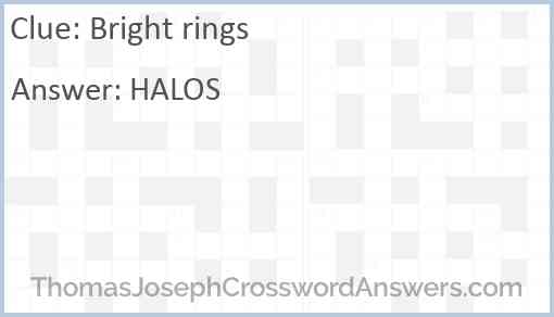 Bright rings Answer