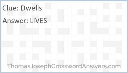 Dwells Answer