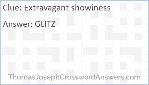 Showiness Inf Crossword Clue - Tischlampe