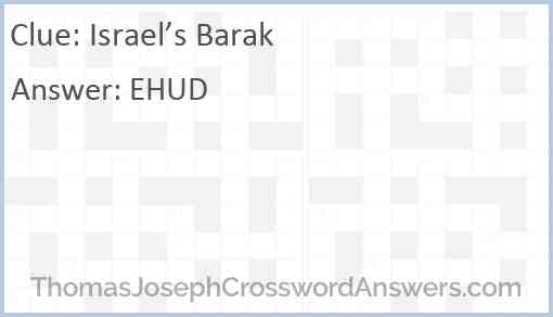 israel-s-barak-crossword-clue-thomasjosephcrosswordanswers