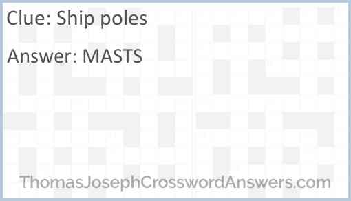 Ship poles Answer