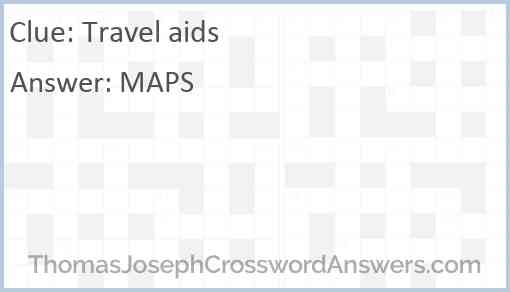 Travel aids Answer